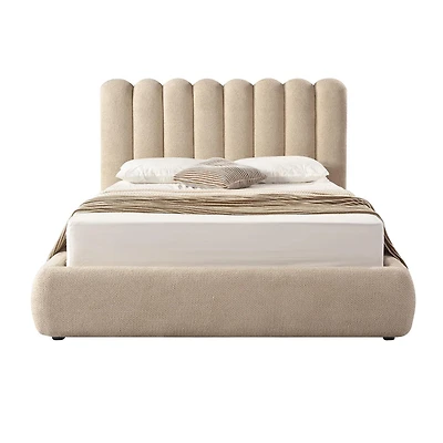 Eira Upholstered Hydraulic Storage Bed