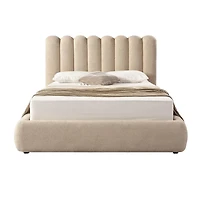 Eira Upholstered Hydraulic Storage Bed