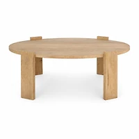 Evelyn Light Brown Oblong Coffee Table