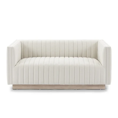 Fest Mid Century Loveseat - Tuscany Cream