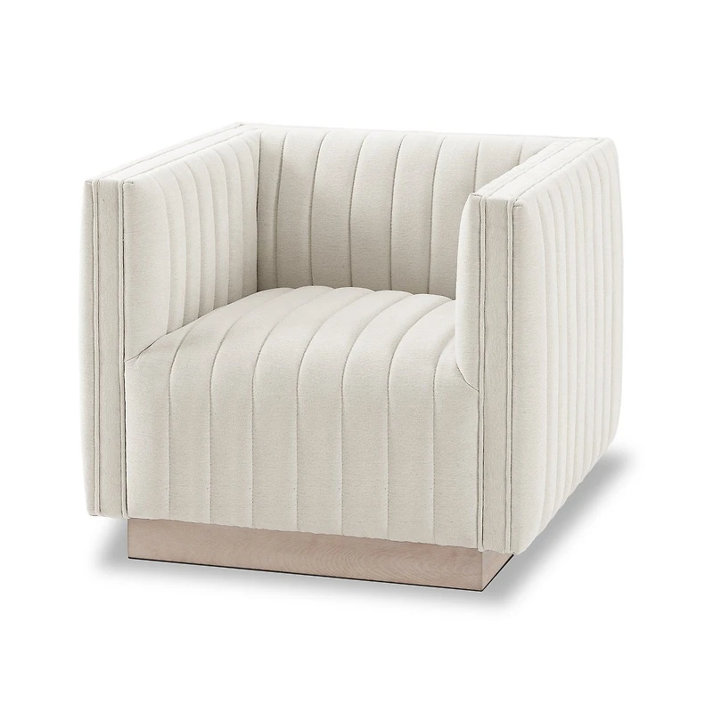 Fest Mid Century Chair - Tuscany Cream