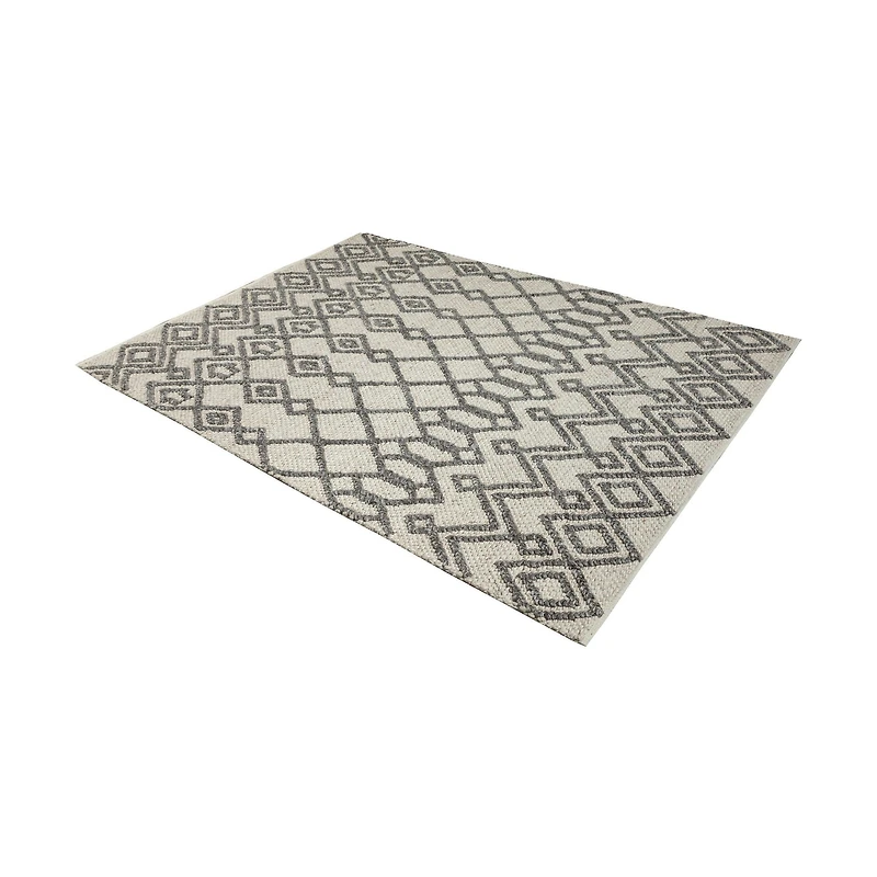 Fintona Hand Woven Rug Beige