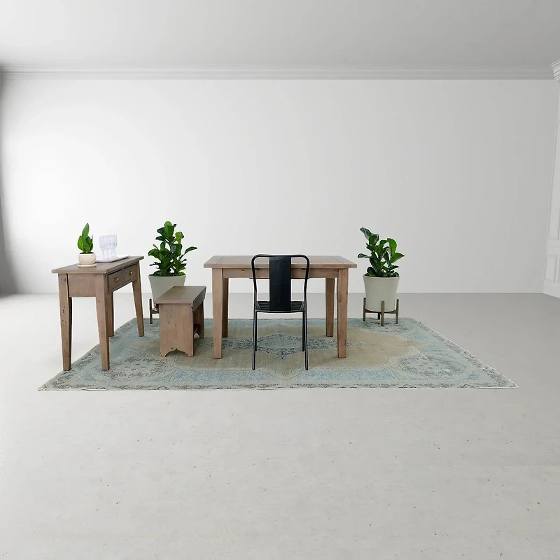 Irish Coast Small Extension Dining Table (47"/62") - Sundried