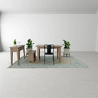 Irish Coast Small Extension Dining Table (47"/62") - Sundried