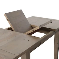 Irish Coast Small Extension Dining Table (47"/62") - Sundried