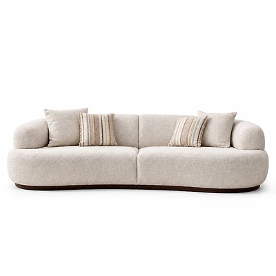 Isla 2-Piece Modular Curved Sofa