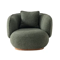 Luna Premium Boucle Accent Chair