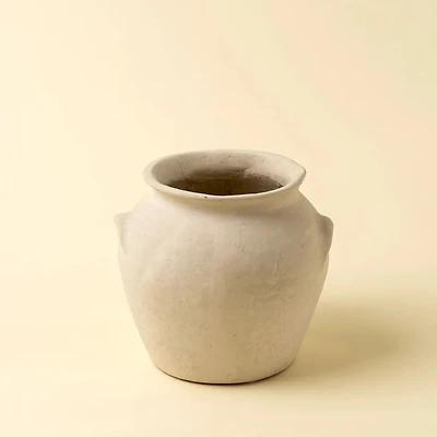 Milos Paper Mache Urn