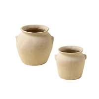 Milos Paper Mache Urn