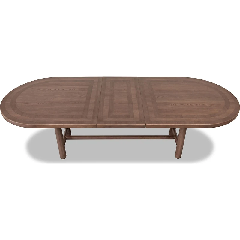 Amara Oval Extendable Dining Table – Claystone Finish