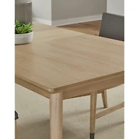 Troll Extendable White Oak Dining Table – Au Natural