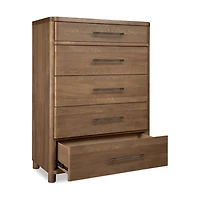 Perla 5-Drawer Chest – Cabin Glow
