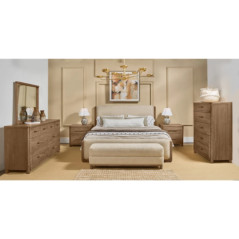 Perla 5-Drawer Chest – Cabin Glow