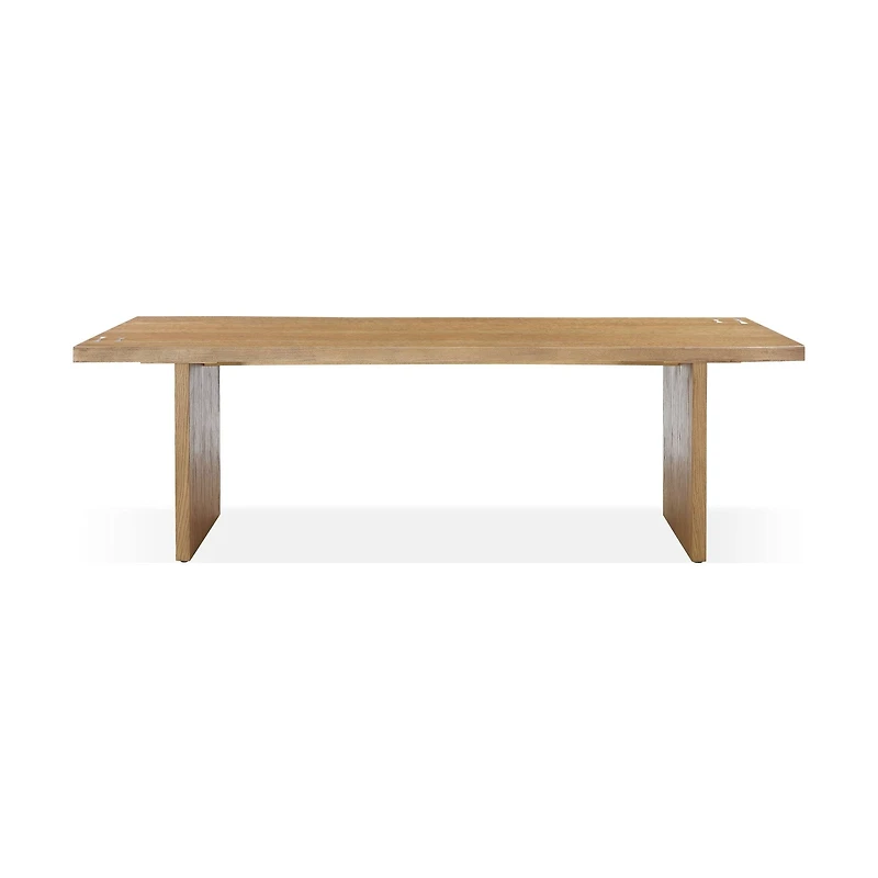 One Live Edge Dining Table – White Oak