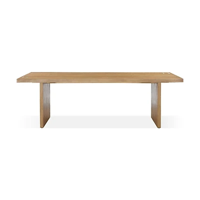 One Live Edge Dining Table – White Oak