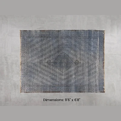 Namaste Rug - Blue 9'6" x 6'8"