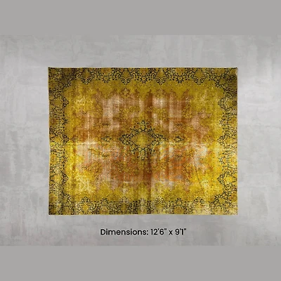 Namaste Rug - Yellow 12'6" x 9'1"