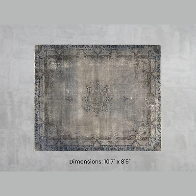 Namaste Rug - Grey/Blue 10'7" x 8'5"
