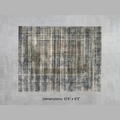 Namaste Rug - Green/Brown 12'5" x 9'3"