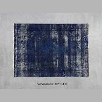 Namaste Rug - Blue 8'7" x 4'9"