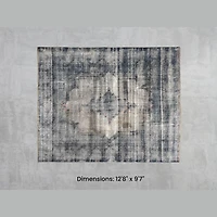 Namaste Rug - Blue 12'8" x 9'7"