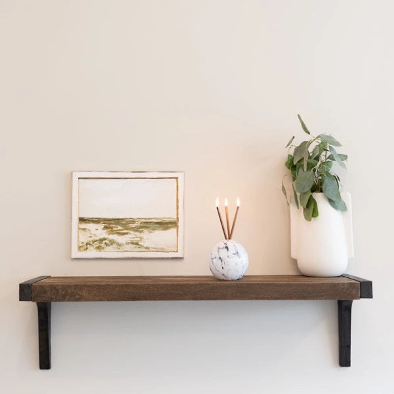 Neva Vase, White Marble