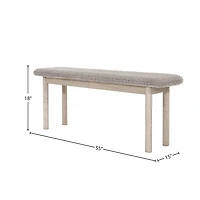 Oasis Bench - Oatmeal