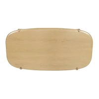 Runway Dining Table 82" - Light Oak