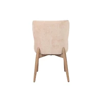 Uffizi Dining Chair - Champagne Chenille