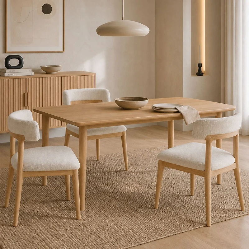 Alena Solid Oak Wood Dining Chair