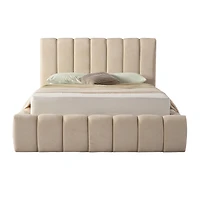Seng Upholstered Storage Bed with Gas Lift