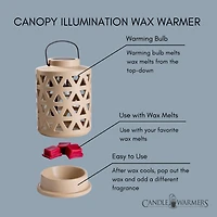 Geo Lantern Canopy Illumination Warmer