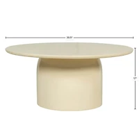 Vision Coffee Table - Ivory