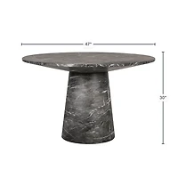 Dream Dining Table - Nero
