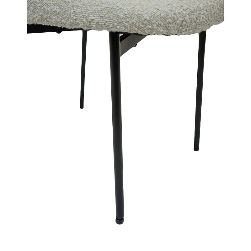 Sashi Dining Chair - Linen Boucle'
