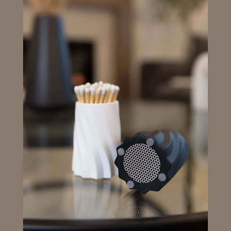 White Concrete Safety Match Set [x1]