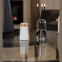 White Concrete Safety Match Set [x1]