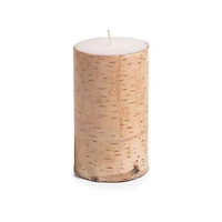 Birchwood Scented Pillar Candle