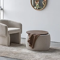 Ash Storage Ottoman