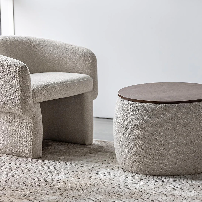 Ash Storage Ottoman