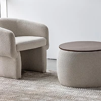 Ash Storage Ottoman