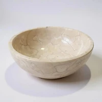 Marble bowl -Cream 15cm