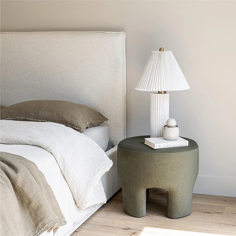 Julia Storage Bed - Cream