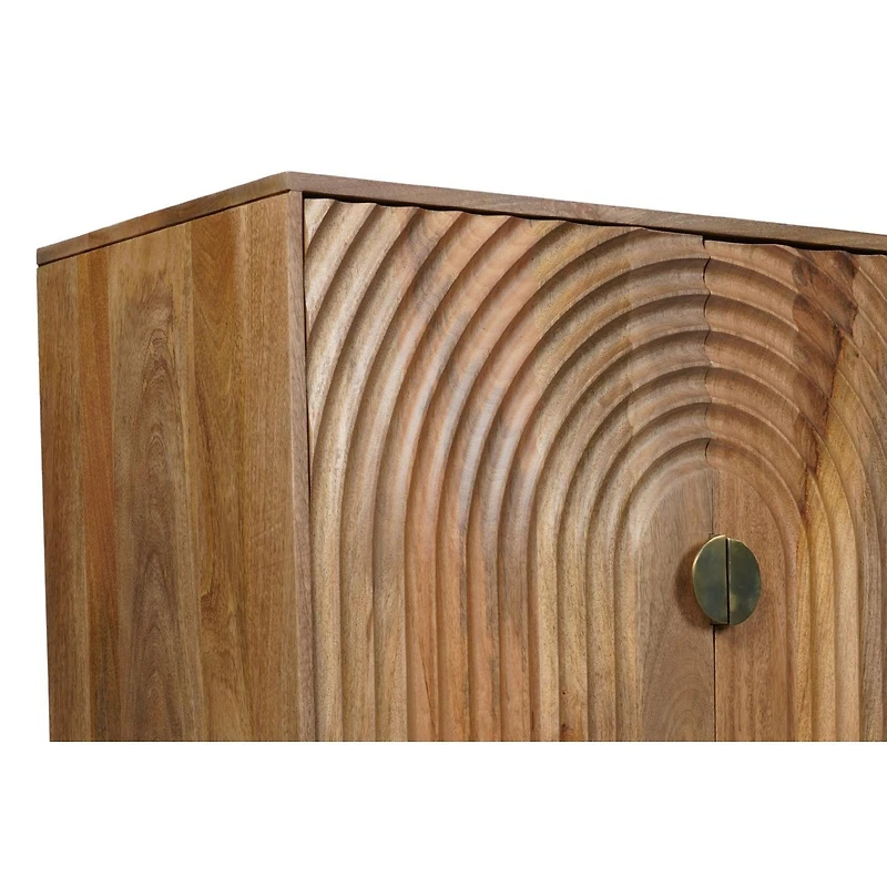 Asher 4 Door Accent Cabinet