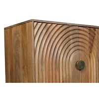 Asher 4 Door Accent Cabinet