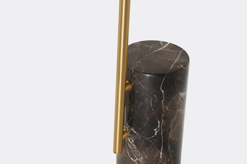 BUTLER End Table in Brass