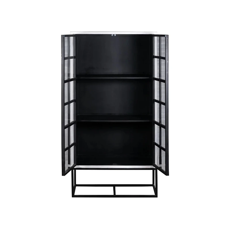 Caged Tall Cabinet