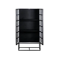 Caged Tall Cabinet