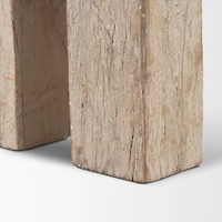 McArthur Whitewash Wood Console Table