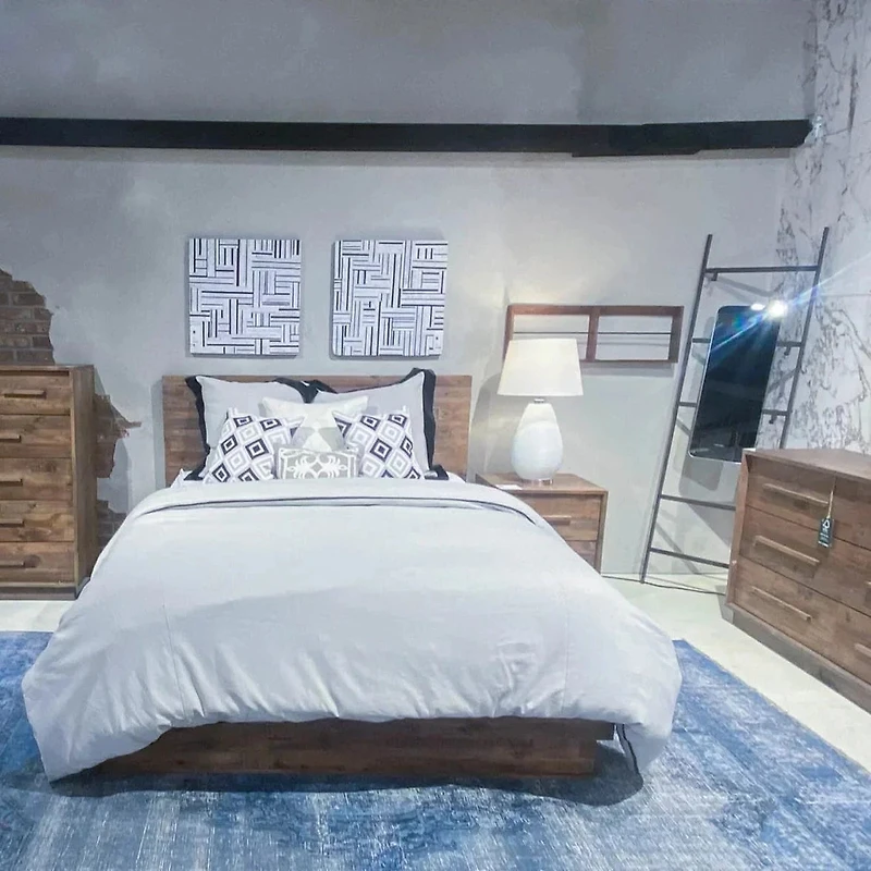 Nevada 6 Drawer Chest - Dark Driftwood